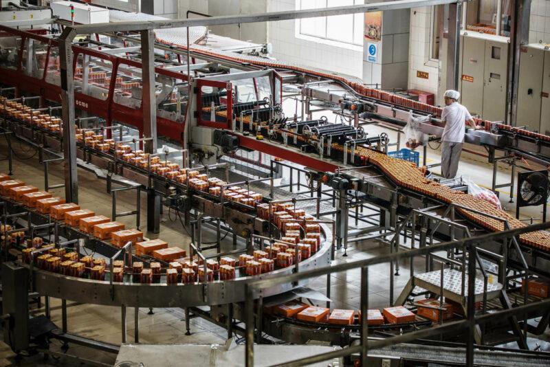 Food production line